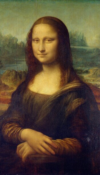 Oil Painting Reproduction of the Mona Lisa by Leonardo da Vinci
