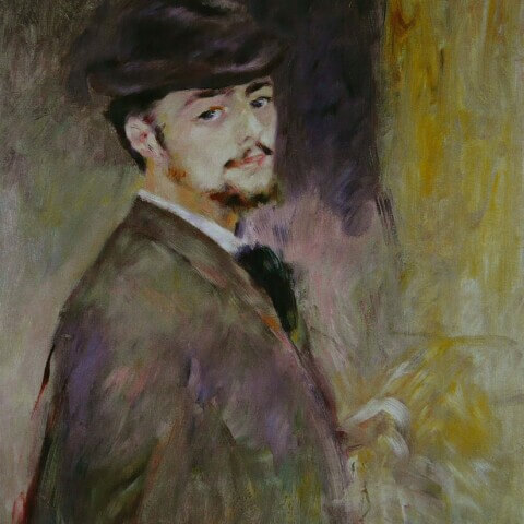 Pierre Auguste Renoir Autoportrait