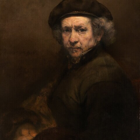 Rembrandt van Rijn Self Portrait