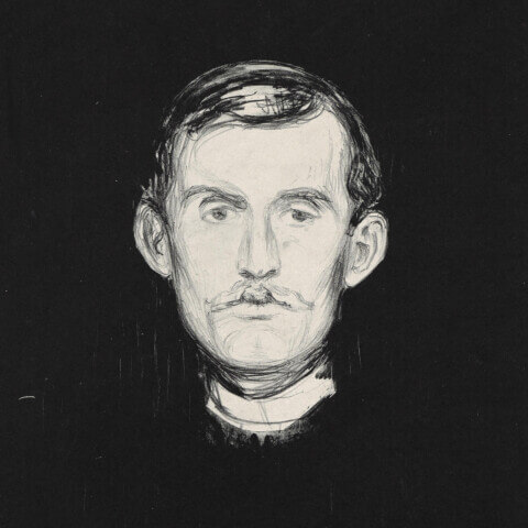 Edvard Munch Selvportrett