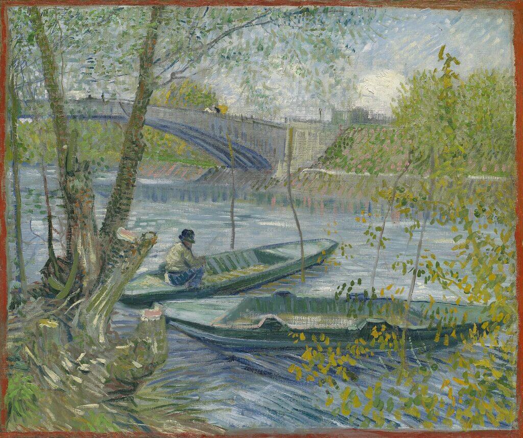 Fishing in the Spring, Pont de Clichy