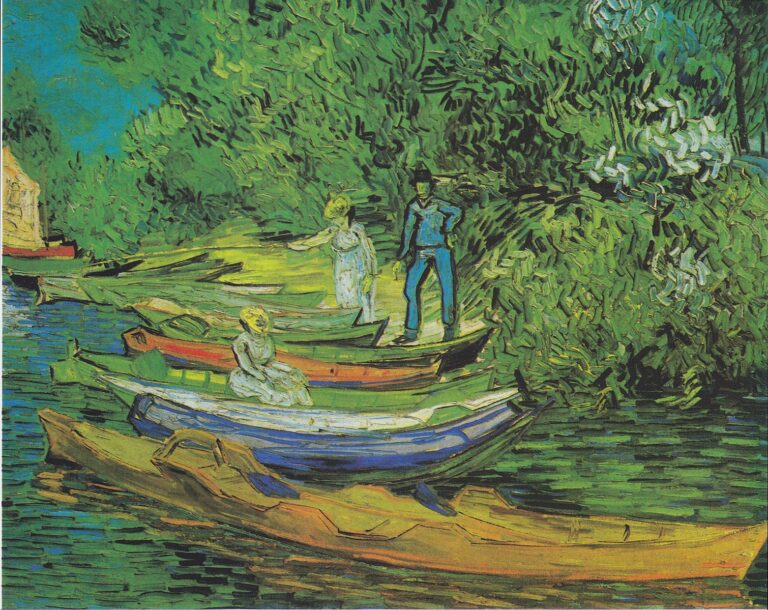 Rowing Boats on the Banks of the Oise