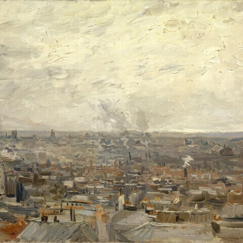 View of Paris from Montmartre