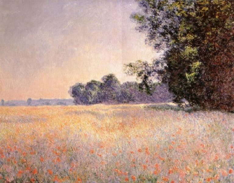 Oat and Poppy Field, Giverny