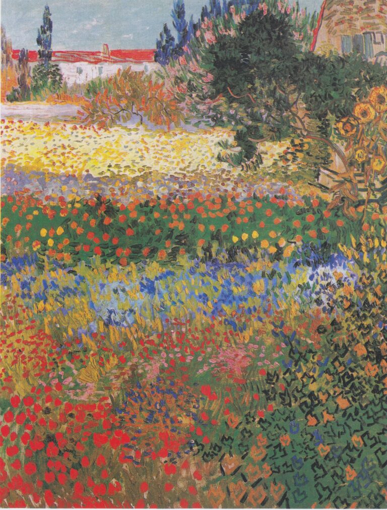 Garden with Flowers