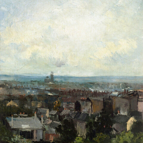 View of Paris from near Montmartre