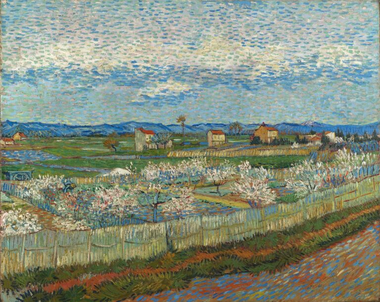 La Crau with Peach Trees in Bloom