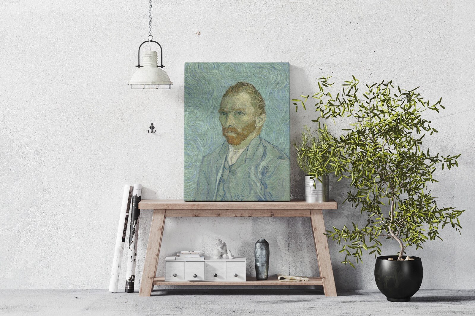 Oil Painting Reproduction of a self portrait by Vincent van Gogh