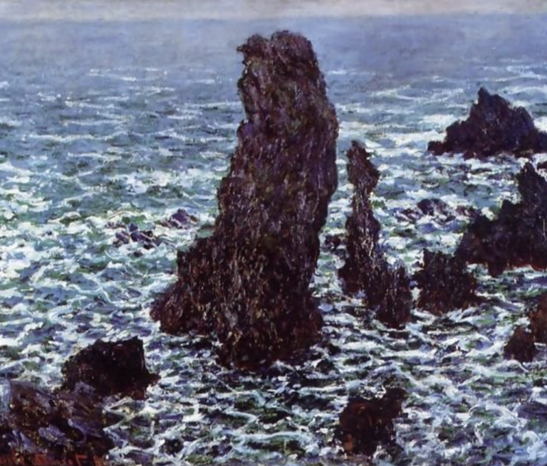 The 'Pyramids' of Port Coton, Belle-Ile-en-Mer