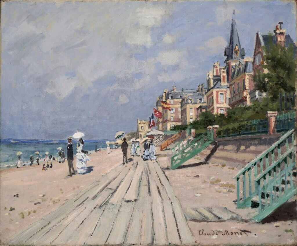 Beach at Trouville