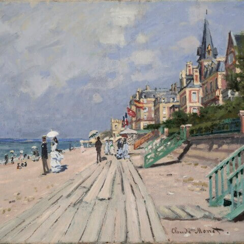 Beach at Trouville