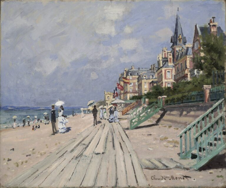 Beach at Trouville