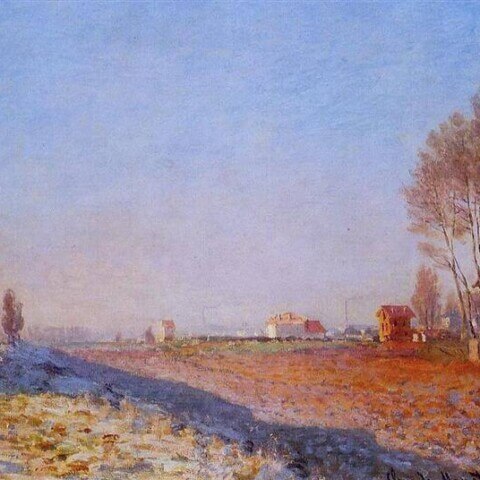 The Plain of Colombes, White Frost