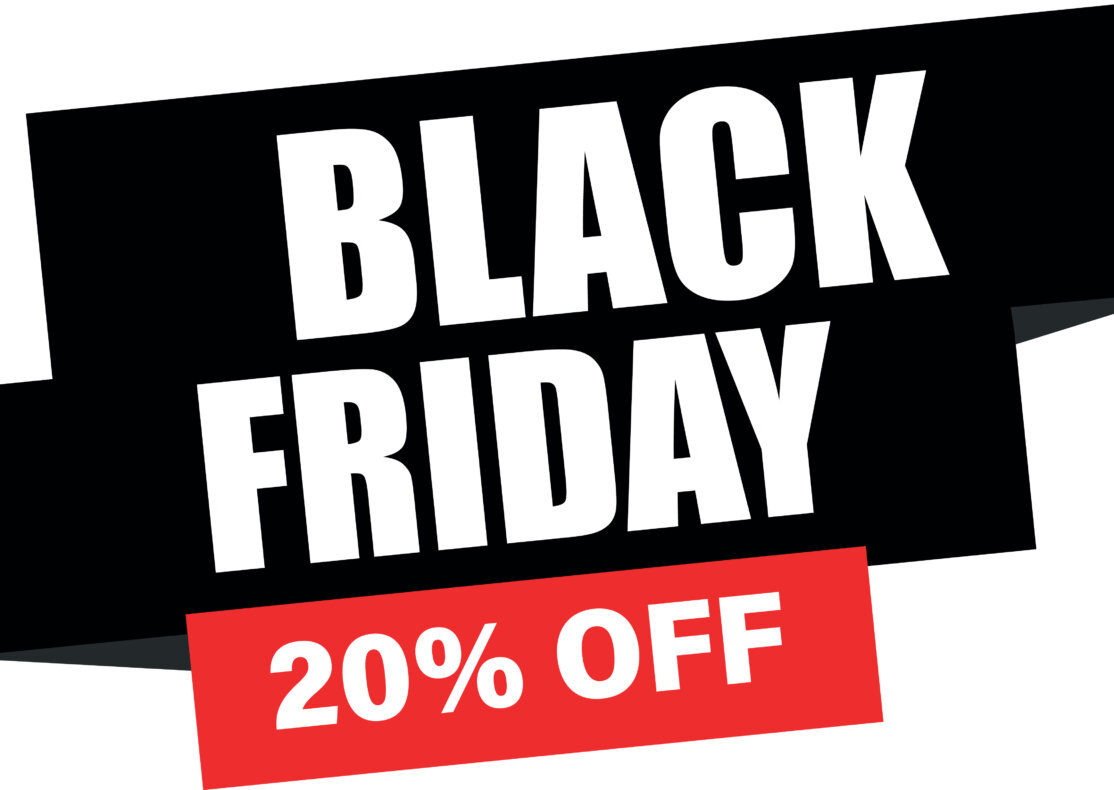 Black Friday 20% Discount