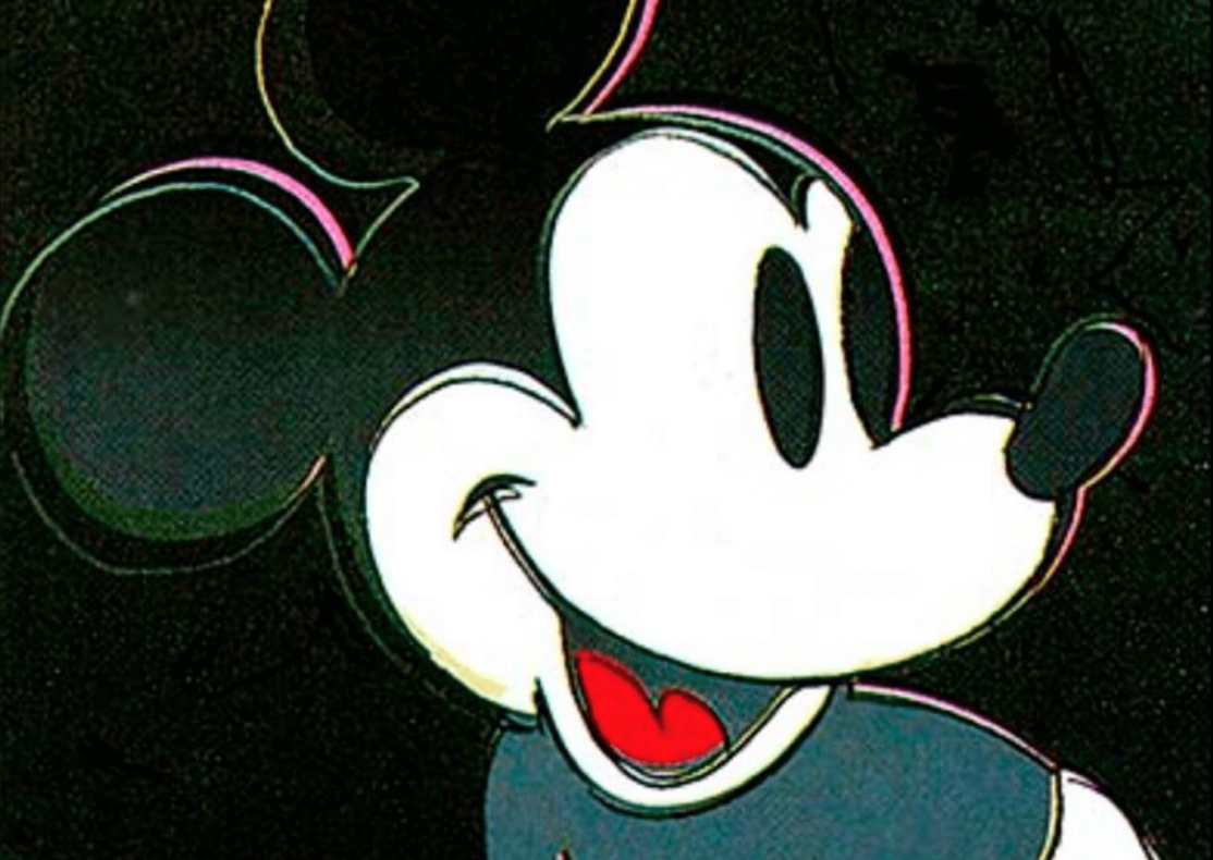 Andy Warhol's Mickey Mouse