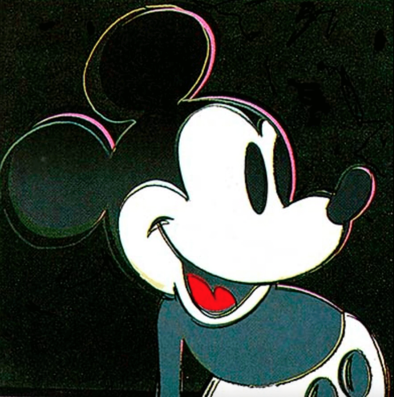 Andy Warhol's Mickey Mouse